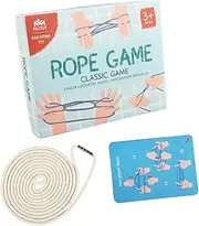 SOPOTUTU 1Set Finger String for Cooperative Rope Games Educational Fun Activity for Family and School for Parties and Travel Engaging Hand Coordination Skills