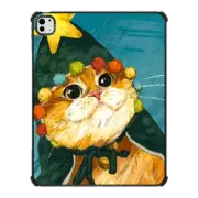 iPad Pro 13-inch (M4) iPad Impact Case The Cat-Mas Tree