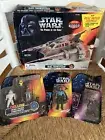 STAR WARS Power of the Force Electronic Rebel Snowspeeder1995 & 3 Star Wars READ