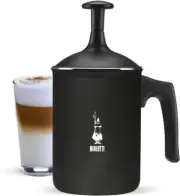 Bialetti - Tuttocrema, Milk Frother, with Double Mesh Sieve Insert for Fast, Cre