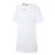 Nike 洋裝 NSW Essential 運動休閒 女款 長版 T恤 基本款 小勾 白 CJ2243-100 [ACS 跨運動]