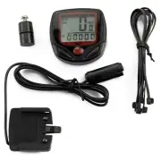 Bicycle Bike Cycling Computer LCD Odometer Speedometer Stopwatch Speed meter g