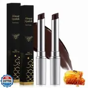 Yeweian 2PCS Honey noir - Black Honey Lipstick Tinted Lip Balm for Women, Nat