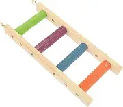 Milisten Parrot Ladder Climbing Bridge for Birds Step Design for Exercise and Play for Parakeets and Pets Enhances Activity