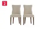 Set of 2 Brosa Zoe Dining Chairs (French Beige), Chairs, Home & Garden