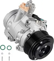 New AC Air Condition Compressor with Clutch for 2017 2018 2019 Ford F-250 Super Duty V8 6.7L, for 2017-2019 Ford F-350 Super Duty V8 6.7L 6.7 17 18 19