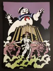Stay Puft Marshmallow Man Gozer Terror Dogs - Ghostbusters Poster Print 9x12.75