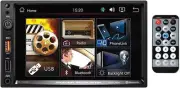 Power Acoustik PL-700HB 7" Double Din Blue Tooth, USB, AUX, SD Car Stereo