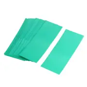 PVC Heat Shrink Tubing 29.5mm Flat Width Heat Shrink Wrap Tube for 18650, Green