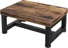 Wooden Step Stools for Adults Kids with Non-Slip Rubber Feet, Heavy Duty Step...