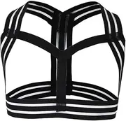 [Frediuo] Men's Nylon Chest Support Harness with Adjustable Straps