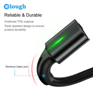 Elough 1M 2M 快速電磁電纜快速充電 Micro USB TypeC 充電線磁鐵 Android USB-C