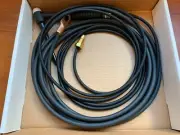 Best Welds 150A Air Cooled TIG Torch Rigid Head 4 7/8 in, Two-Piece 12.5ft Cable