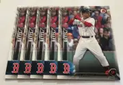 Mookie Betts, 2016 Bowman (5) card Lot, #13. Two time MLB World Series Champion￼