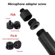 Microphone Stand Mount Adapter Screws 4 to 5/8 with Threaded Durable