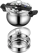 FytStycale 7L Pressure Cooker, for Outdoor, Induction Cookers And Catering, with Steamer