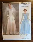 Vogue Pattern Bridal Designer Original 1519 Sz 14 Bust 36” Uncut