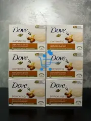 6 x 90g Dove Beauty Cream Bar Shea Butter & Vanilla Scent Soap Bar