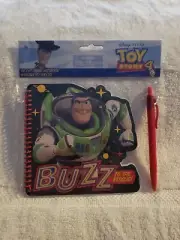 BUZZ/TOY STORY 4 DIE CUT SPIRAL NOTEBOOK WITH PEN/40 BLANK SHEETS