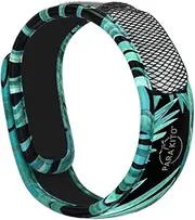 PARAKITO Mosquito Band Adult - Mosquito Band - Mosquito Bracelet - Mozzie Bands - Mozzie Bracelet - w/Natural Essential Oils, No DEET, No Alcohol, Waterproof. 30 Days Protection, 15 Days per Pellet, 2 Pellets per Pack (Dark Explorer)
