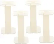 Totority 4pcs Diy Speaker Wire Coil Rack Stage Speaker Accessories for Cable Storage