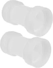 Alipis 2pcs Rainwater Barrel Adapter: IBC Tote Tank Adapter Plastic Rain Water Barrel Connection Fitting for Outdoor Rainwater Systems