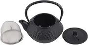 0.3L Cast Iron Tea Pot Kettle Teapot with Strainer Tea Boiler Teakettle for Stovetop Home Outdoor Camping Use