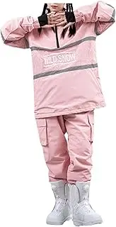 [Dressnu] Ski suit suit pullover ski sweater windproof warm loose version