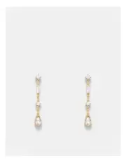 [Mimco] Temptation Chain Stud Earrings in Gold