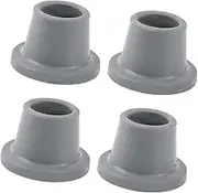 Eigell 4 Pieces Shower Chair Feet for Shower Stool, Easy Installation, Replacement Rubber Tips 1 1/8inch for Transfer Bench Home