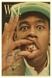 Tyler, The Creator The Wall Street Journal Cover INNOVATORS Canvas Poster 12x18"