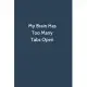 My Brain Has Too Many Tabs Open: Office Gag Gift For Coworker, Funny Notebook 6x9 Lined 110 Pages, Sarcastic Joke Journal, Cool Humor Birthday Stuff,