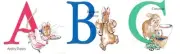 Beatrix Potter The Tale of Benjamin Bunny Kids Letter Wallpaper Border Nursery
