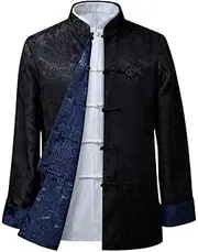 [wecotton] Kung Fu Tops Uniform Tang Men Chinese Traditional Clothing Hanfu Martial Arts