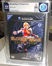 Nintendo Gamecube Game - Bloody Roar Primal Fury - Sealed Graded WATA 9.8 A+