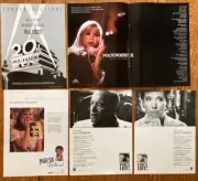 POLTERGEIST II Peggy Sue PLATOON Room with a View FATAL ATTRACTION Oscar ads +