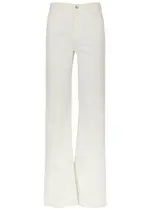 Paige Leenah Flared Jeans - Ecru - 28 (W28 / UK10 / S) 28 (W28 / UK10 / S)