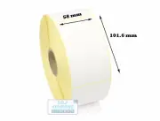 58mm x 101.6mm white direct thermal labels for Datamax, Sato, Zebra, Citizen