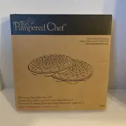 Pampered Chef Black Silicone Microwave Potato Chip Maker #1241 New in Box
