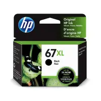 在飛比找Yahoo奇摩購物中心優惠-HP 67XL/3YM57AA 黑色 原廠高容量墨水匣