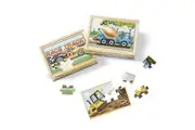 Construction Jigsaw Puzzles In A Box, 12 Piece