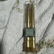 Christmas Tree Taper Candles Set Of 2 Green Pine Trees M71