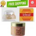 Rose Cream For Freckles Spots & Acne (25g /0.88oz) + Ideal Cream ( 30 ml)