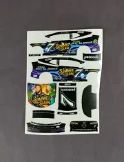2022 Custom Corey Lajoie #7 SummerSlam 1/64 Peel & Stick Decals