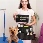Multi-Purpose Home Cleaning Apron Waterproof Pet Grooming Apron Outdoor