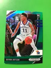2020-21 Panini Prizm Draft Picks DEVON DOTSON Green Prizm Card