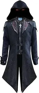 [FunParrot] Men's Steampunk Tailcoat Jacket Gothic Stage Uniform Halloween Costume