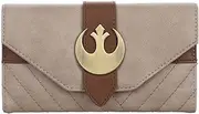 [Bioworld] Rey Star Wars Episode 9 Faux Leather Wallet, White, OSFA, Large Wallet