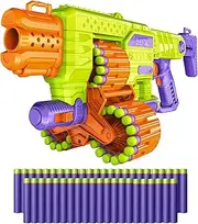 Dart Zone Savage Spin Triple-Drum Motorized Blaster Commando Series