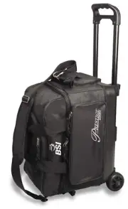 BSI Prestige 2 Ball Roller Bowling Bag Black